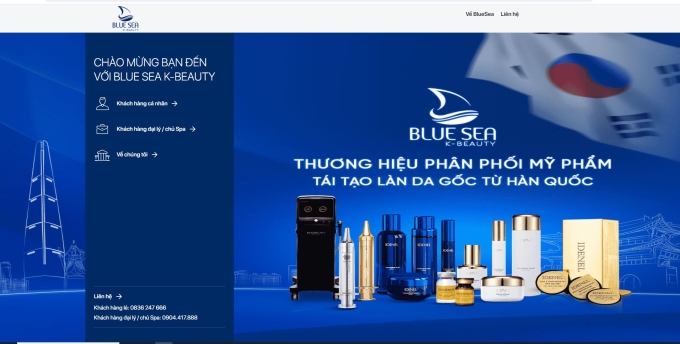 Blue Sea K-Beauty | Phân Phối Sản Phẩm Tái Sinh Làn Da Gốc Từ Hàn Quốc