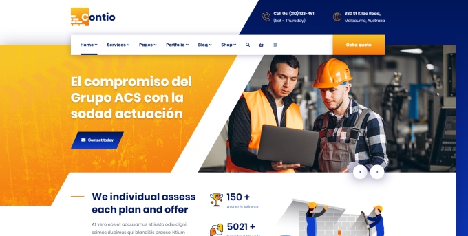 Thiết kế website xây dựng Hà Tĩnh